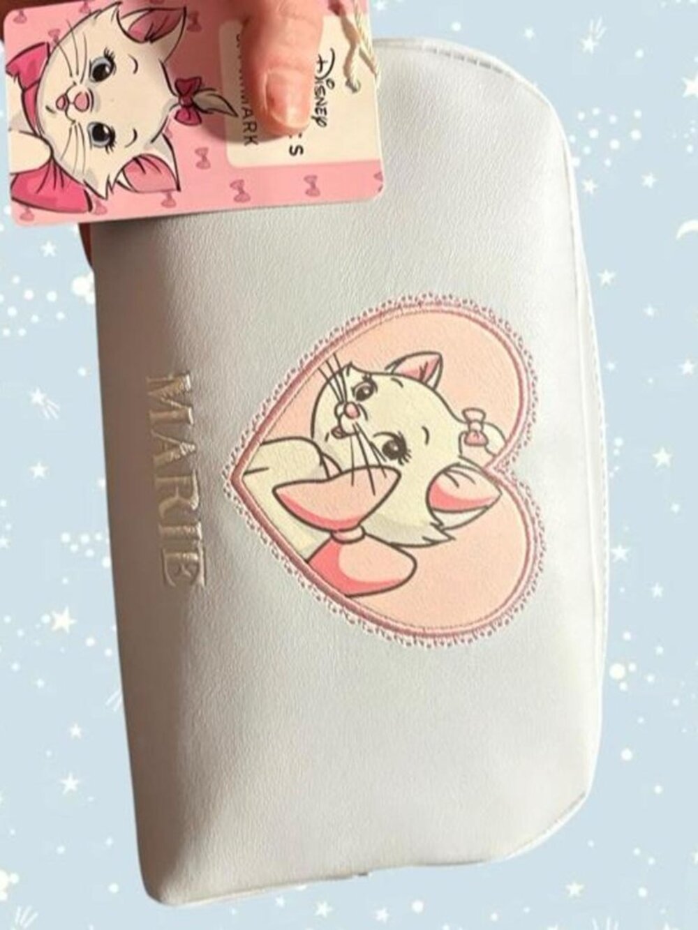 Disney Primark Aristocats Marie cat makeup bag pencil pouch